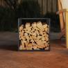 Firewood Rack Anthracite 40x40 cm - Cold-Rolled Steel Storage