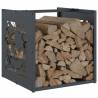 Firewood Rack Anthracite 40x40 cm - Cold-Rolled Steel Storage