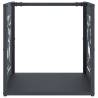 Firewood Rack Anthracite 40x40 cm - Cold-Rolled Steel Storage