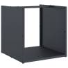 Firewood Rack Anthracite 40x40x40 cm - Durable & Stylish