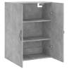 Wall Mounted Cabinet Concrete Grey - Stylish Storage Solution