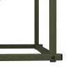 Sturdy Olive Green Firewood Rack - 70x43x34.5 cm