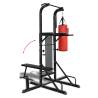 Power Tower with Sit-up Bench & Boxing Bag | Hipomarket UK