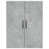 Wall Mounted Cabinet Concrete Grey - Stylish Storage Solution