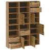 Side Cabinets ODDA 6 pcs Solid Pine Wood - Stylish Storage