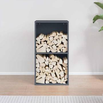 Firewood Rack Anthracite 40x30x75 cm - Sturdy Cold-rolled Steel