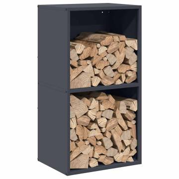 Firewood Rack Anthracite 40x30x75 cm - Sturdy Cold-rolled Steel