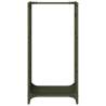 Firewood Rack Olive Green | Sturdy Cold-Rolled Steel Storage