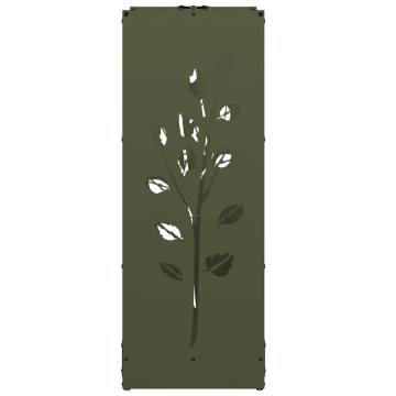 Firewood Rack Olive Green | Sturdy Cold-Rolled Steel Storage