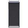 Firewood Rack Anthracite 69.5x35x81 cm - Durable Steel Storage