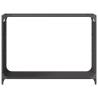 Firewood Rack Black 90x28x65 cm | Sturdy Steel Storage