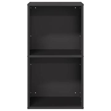 Firewood Rack Black 40x30x75 cm - Durable Steel Storage