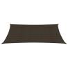 HDPE Sunshade Sail Brown 2x4m | Perfect Outdoor Shelter