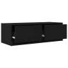 Stylish TV Cabinet Black Oak - Space-Saving Design