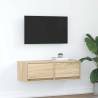  TV Cabinet Sonoma Oak 80x31x25.5 cm Engineered Wood Colour sonoma oak Size 80 x 31 x 25.5 cm Quantity in Package 1 