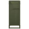 Olive Green Firewood Rack | Durable Cold-Rolled Steel