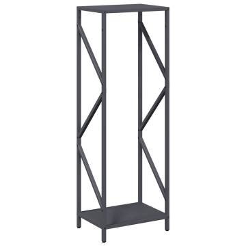 Firewood Rack Anthracite - Durable Cold-Rolled Steel Storage