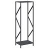 Firewood Rack Anthracite - Durable Cold-Rolled Steel Storage