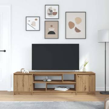 TV Cabinet Artisan Oak - Stylish & Practical Storage Solution