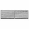 Stylish Grey Sonoma TV Cabinets - Set of 2 | HipoMarket