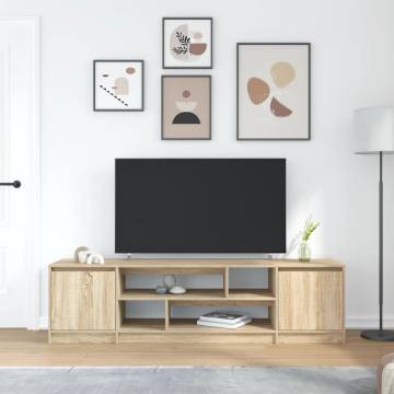 Sonoma Oak TV Cabinet - Stylish & Durable | HipoMarket UK