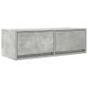 TV Cabinets 2 pcs Concrete Grey - Stylish and Durable Design