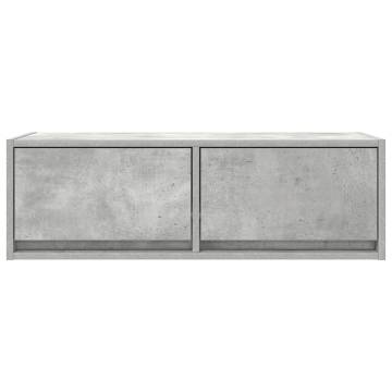 TV Cabinets 2 pcs Concrete Grey - Stylish and Durable Design