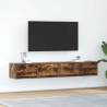  TV Cabinets 2 pcs Smoked Oak 80x31x25.5 cm Engineered Wood Colour smoked oak Size 80 x 31 x 25.5 cm Quantity in Package 2 