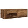 TV Cabinet Old Wood - Space-Saving Engineered Wood Solution