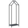 Firewood Rack Anthracite - Durable Cold-Rolled Steel Storage