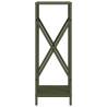 Olive Green Firewood Rack - Durable & Stylish Storage Solution