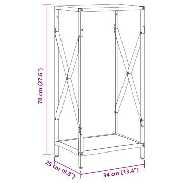 Olive Green Firewood Rack - Durable & Stylish Storage Solution