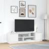  TV Cabinet White 188.5x41x50 cm Engineered Wood Colour white Quantity in Package 1 Width 188.5 cm 