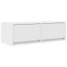 Stylish White TV Cabinet - 80x31x25.5 cm - Durable Design