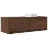 Elegant Brown Oak TV Cabinet - 80x31 cm | HipoMarket