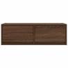 Elegant Brown Oak TV Cabinet - 80x31 cm | HipoMarket