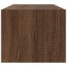 Elegant Brown Oak TV Cabinet - 80x31 cm | HipoMarket