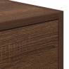 Elegant Brown Oak TV Cabinet - 80x31 cm | HipoMarket