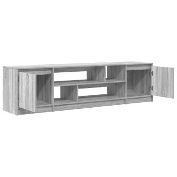 TV Cabinet Grey Sonoma - Stylish & Spacious Storage | Hipo Market