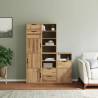 ODDA Side Cabinets - 5 pcs Solid Pine Storage Units