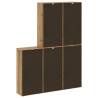 ODDA Side Cabinets - 5 pcs Solid Pine Storage Units