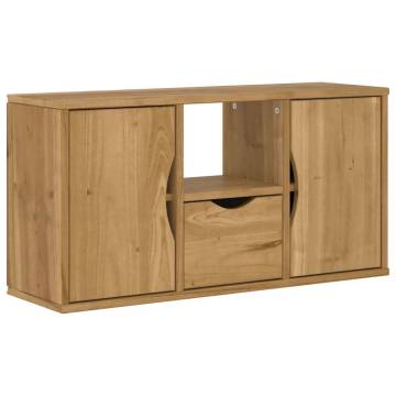 5 Piece TV Units with Storage ODDA Solid Wood Pine - HipoMarket