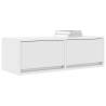 Stylish White TV Cabinets - 2 pcs, Engineered Wood | HiPoMarket