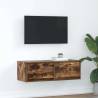  TV Cabinet Smoked Oak 80x31x25.5 cm Engineered Wood Colour smoked oak Size 80 x 31 x 25.5 cm Quantity in Package 1 