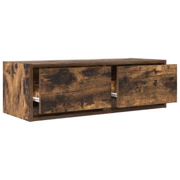 Smoked Oak TV Cabinet - Stylish & Space-Saving Design