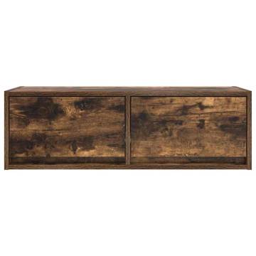 Smoked Oak TV Cabinet - Stylish & Space-Saving Design