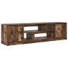 Stylish Smoked Oak TV Cabinet - Ample Storage & Durable Design