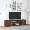  TV Cabinet Brown Oak 188.5x41x50 cm Engineered Wood Colour brown oak Quantity in Package 1 Width 188.5 cm 