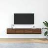 Stylish Brown Oak TV Cabinets - 2 pcs | Hipomarket