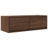 Stylish Brown Oak TV Cabinets - 2 pcs | Hipomarket